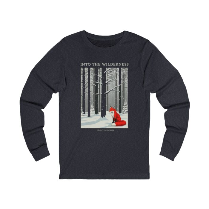 Into the wilderness Unisex Jersey Long Sleeve Tee - Image 9