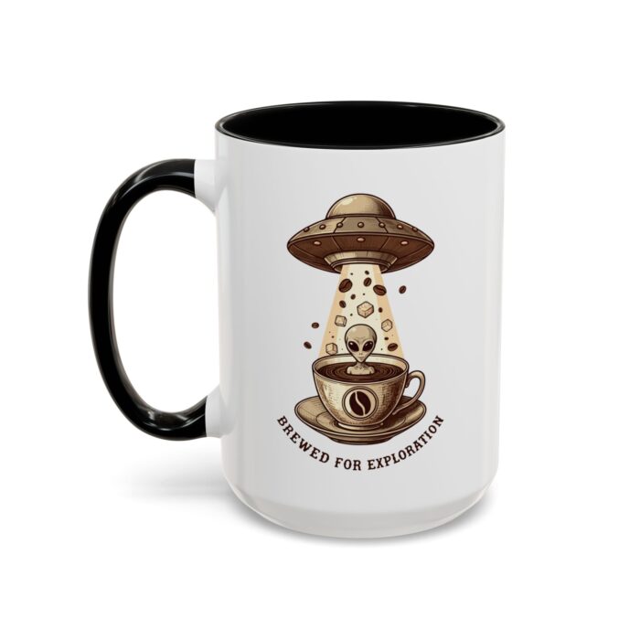 Brewed for exploration Accent Coffee Mug (11, 15oz) - Image 19