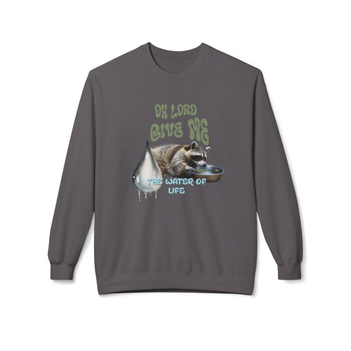 The water of life Unisex Midweight Softstyle Fleece Crewneck Sweatshirt - Image 25