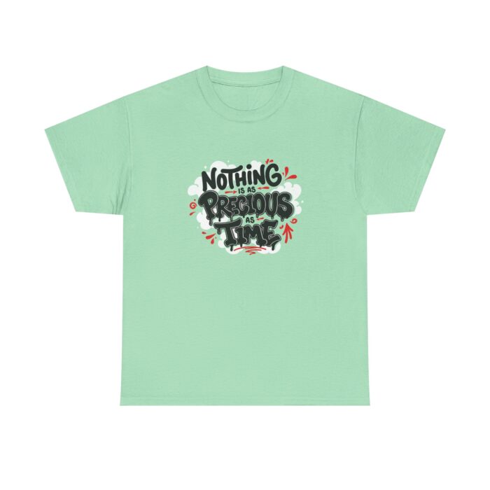 Nothing is as Precious as Time Unisex Heavy Cotton Tee - Image 33