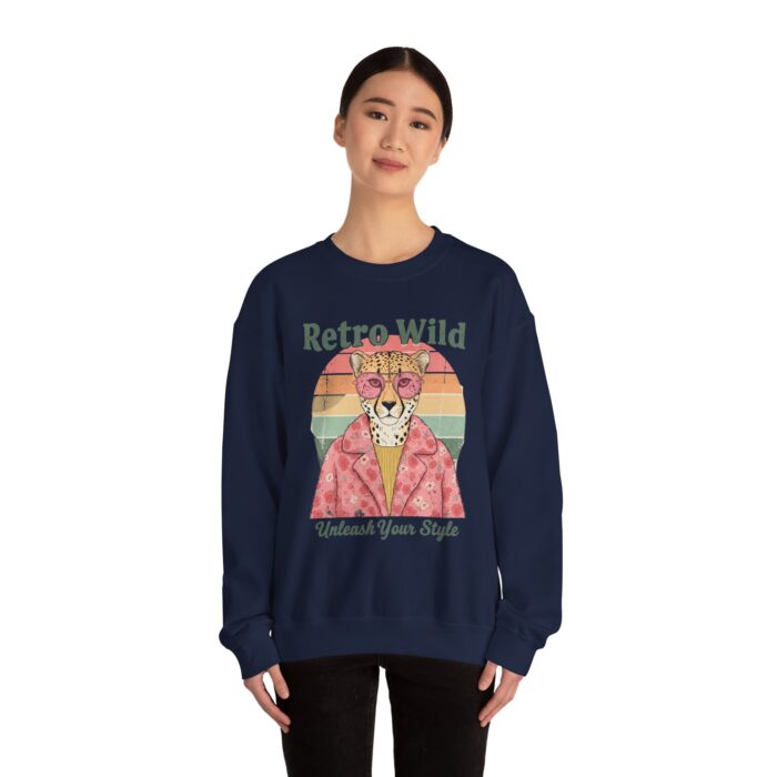 Retro wild Unisex Heavy Blend™ Crewneck Sweatshirt - Image 20