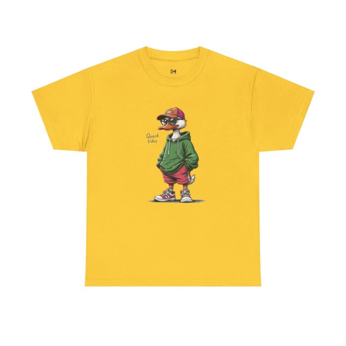Quack Vibes Unisex Heavy Cotton Tee - Image 17