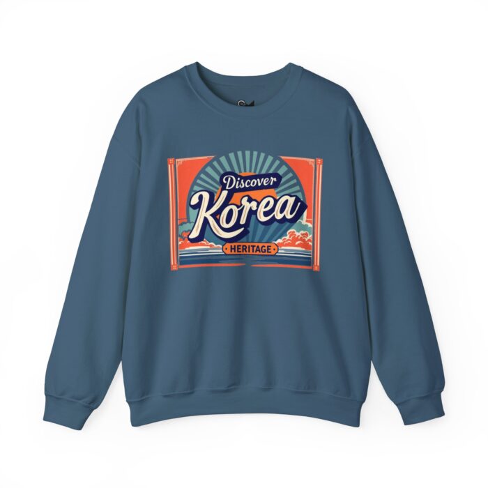 Discover Korea heritage Unisex Heavy Blend™ Crewneck Sweatshirt - Image 37