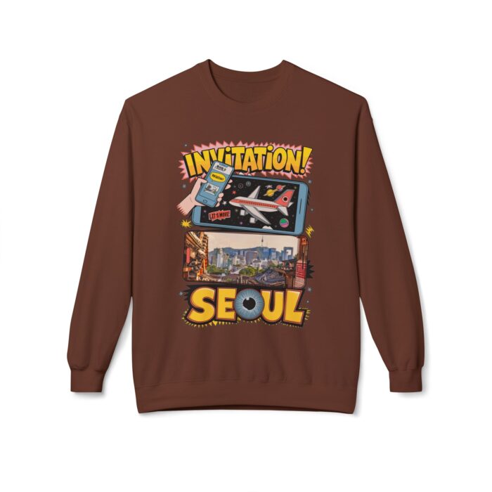 Invitation Seoul Unisex Midweight Softstyle Fleece Crewneck Sweatshirt