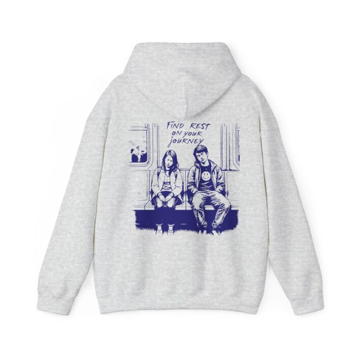 Find Rest on the Journey Unisex Heavy Blend™ Hooded Sweatshirt - Image 6