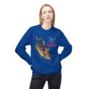 "Riding the Waves of Imagination" Unisex Midweight Softstyle Fleece Crewneck Sweatshirt