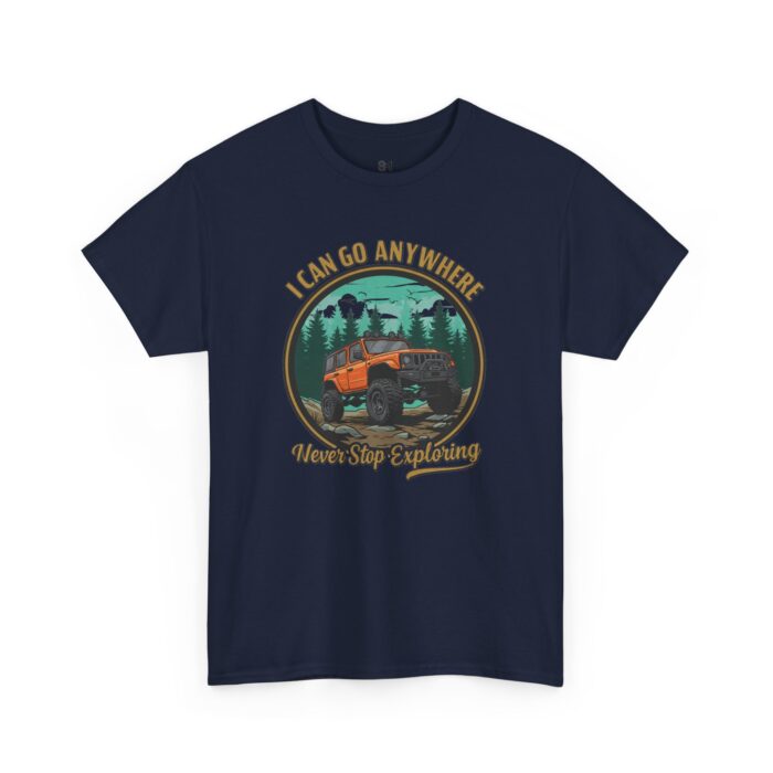 I can go anywhere Unisex Heavy Cotton Tee - Image 39