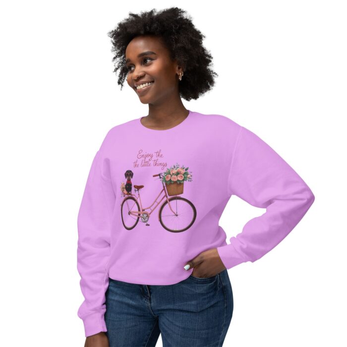 Enjoy the little thing Unisex Lightweight Crewneck Sweatshirt - Image 19