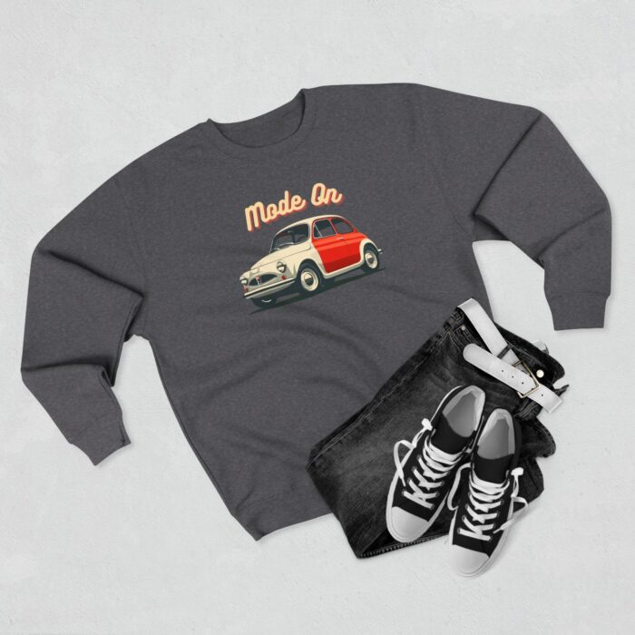 Mode on Unisex Crewneck Sweatshirt - Image 7