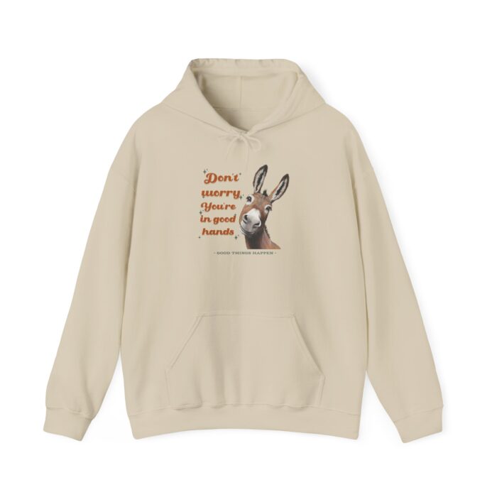 Don't worry you're in good hands Unisex Heavy Blend™ Hooded Sweatshirt - Image 9