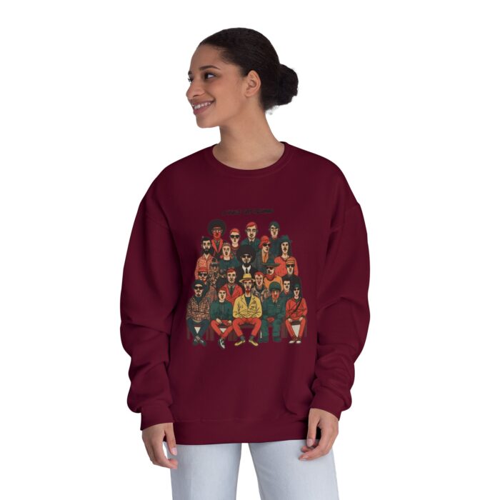 A bros gathering Unisex NuBlend® Crewneck Sweatshirt - Image 40