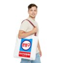 Korean Classic Stationery Sign Tote Bag (AOP)