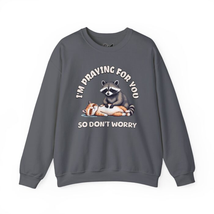 I'm praying for yo Unisex Heavy Blend™ Crewneck Sweatshirt - Image 37