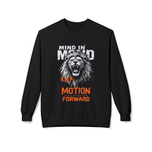 Keep pushing forwardUnisex Midweight Softstyle Fleece Crewneck Sweatshirt