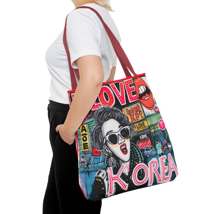 I love Korea Tote Bag (AOP) - Image 24