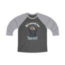 He saved me Unisex Tri-Blend 34 Raglan Tee