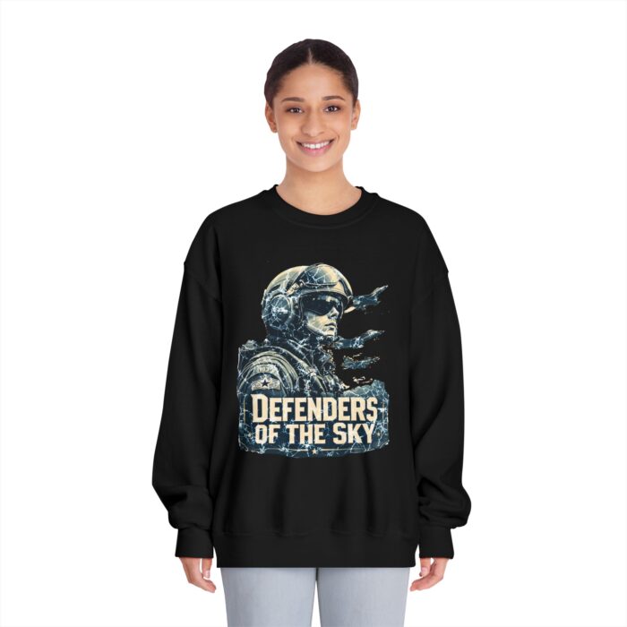 Defenders of the Sky Unisex DryBlend® Crewneck Sweatshirt - Image 3