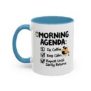 Morning Agenda Accent Coffee Mug (11, 15oz)