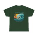 Surf the waves Unisex Heavy Cotton Tee