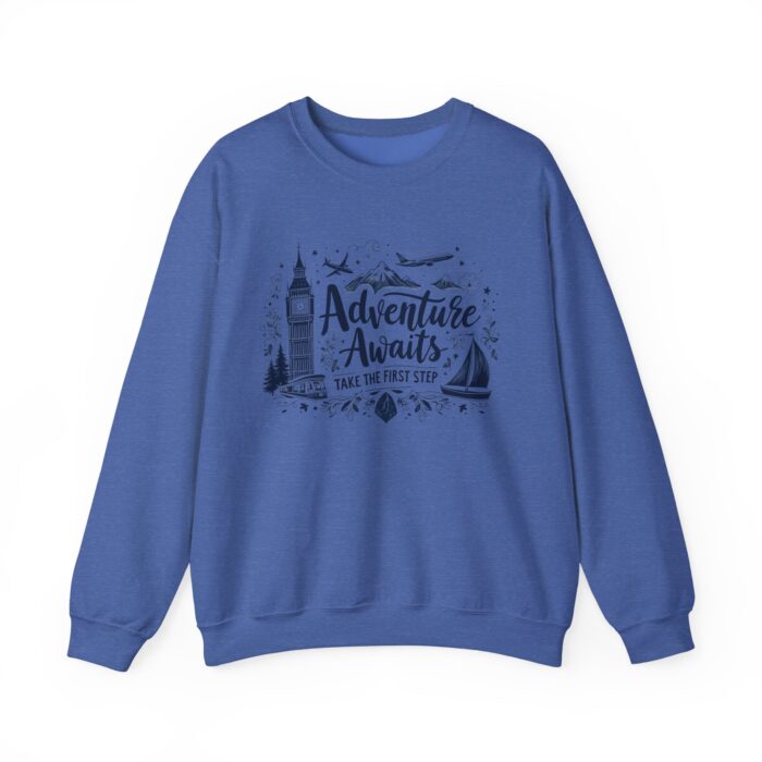 Take the first step Unisex Heavy Blend™ Crewneck Sweatshirt - Image 13
