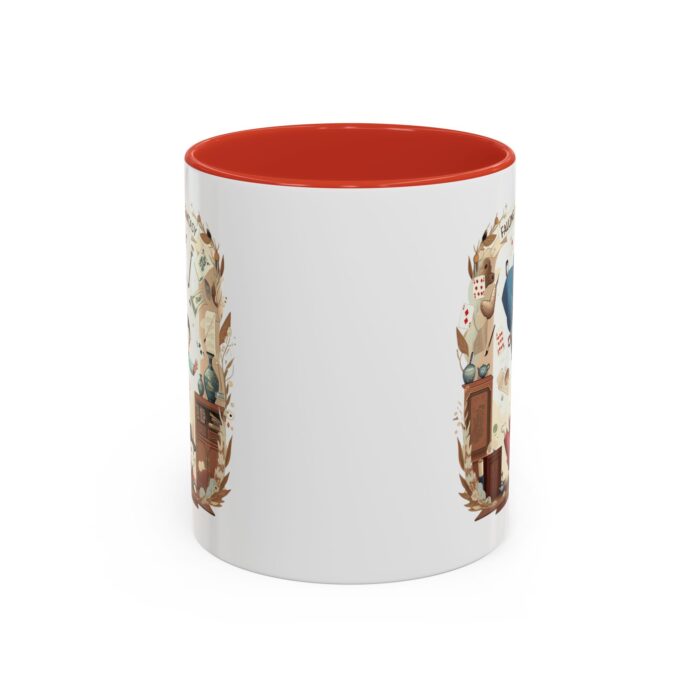 Falling into fantasy Accent Coffee Mug (11, 15oz) - Image 13