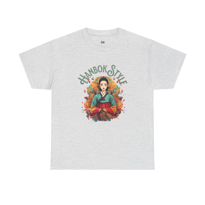 Hanbok Style Unisex Heavy Cotton Tee - Image 5