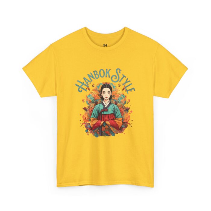 Hanbok Style Unisex Heavy Cotton Tee - Image 19