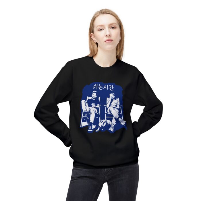 Break time Unisex Midweight Softstyle Fleece Crewneck Sweatshirt - Image 7