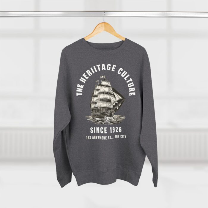 The heritage Culture Unisex Crewneck Sweatshirt - Image 4