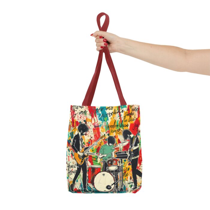 Rock Band Tote Bag (AOP) - Image 16