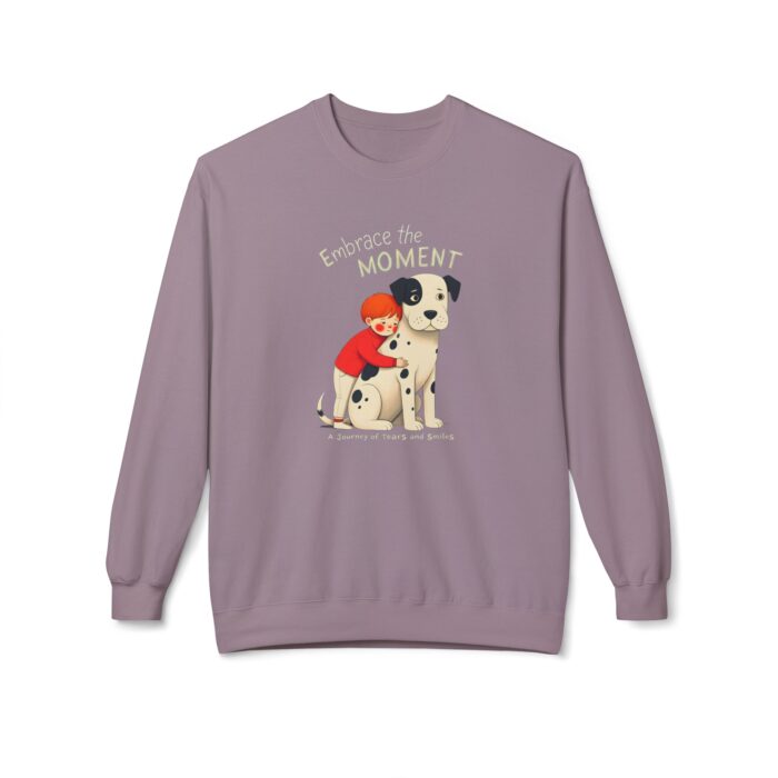 Embrace the moments2 Unisex Midweight Softstyle Fleece Crewneck Sweatshirt - Image 49