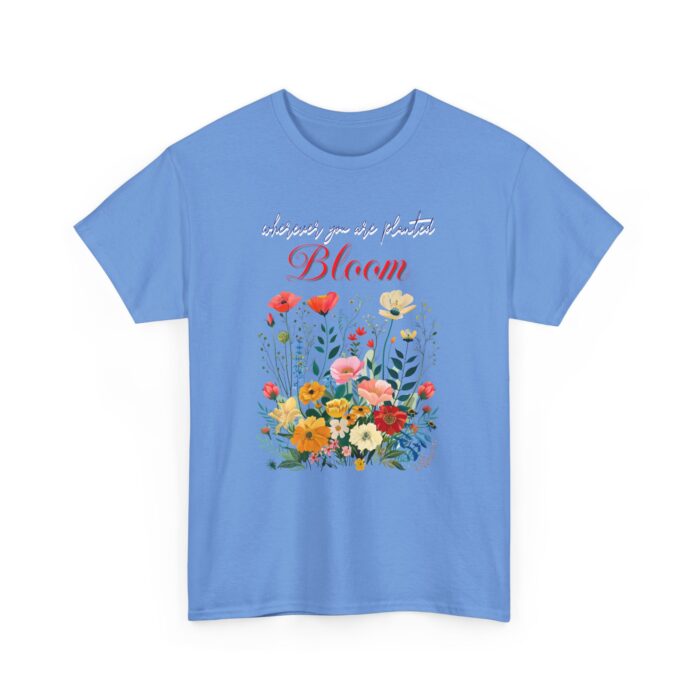 Bloom Unisex Heavy Cotton Tee - Image 35