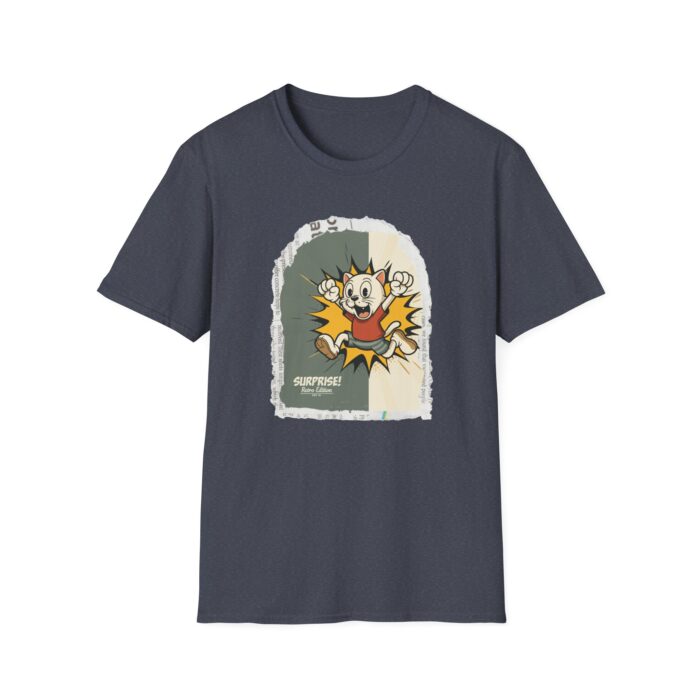 Suprise retro Unisex Softstyle T-Shirt - Image 25