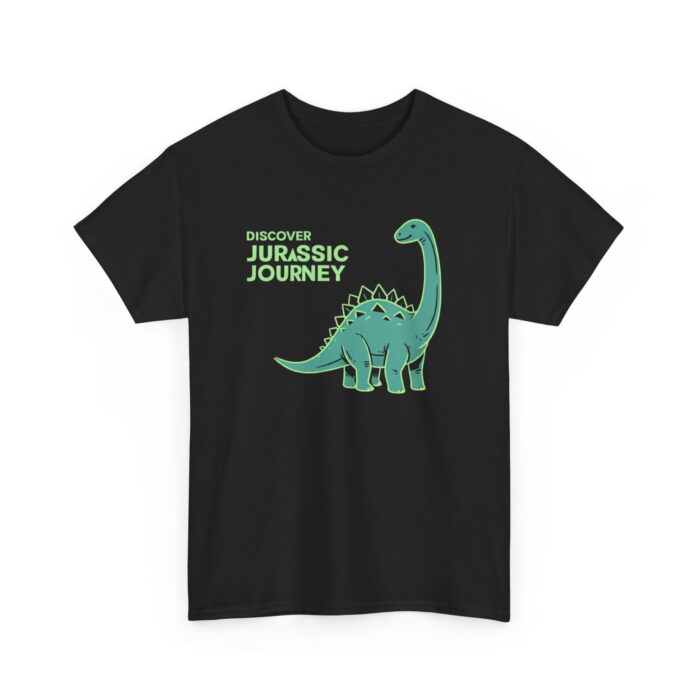 Discover Jurassic journey Unisex Heavy Cotton Tee - Image 3
