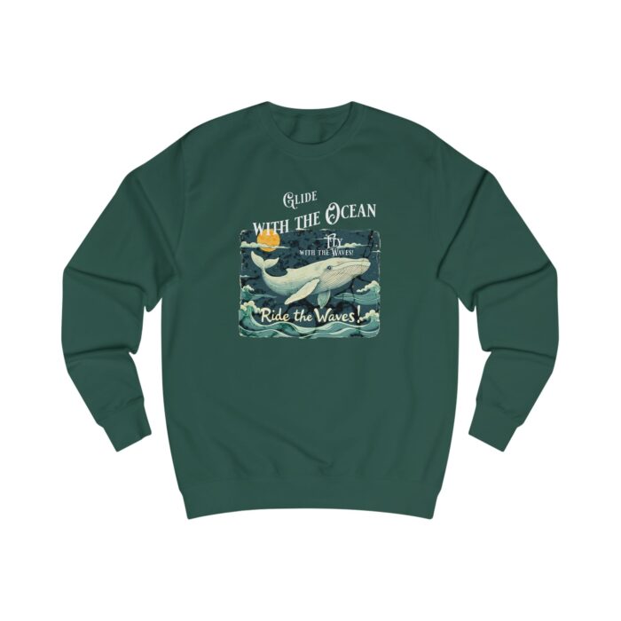 Ride the Waves! Unisex Sweatshirt - Image 3