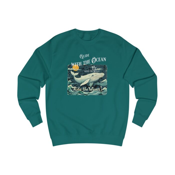Ride the Waves! Unisex Sweatshirt - Image 5