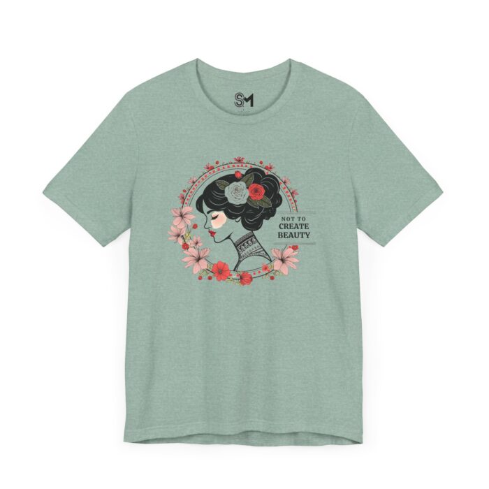 Not to create beauty Unisex Jersey Short Sleeve Tee - Image 35