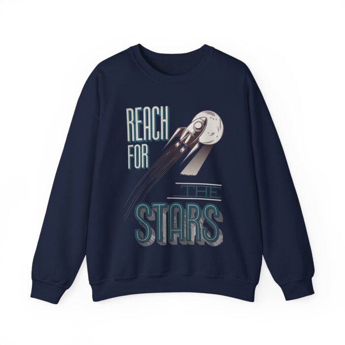 Reach for the stars Unisex Heavy Blend™ Crewneck Sweatshirt - Image 25