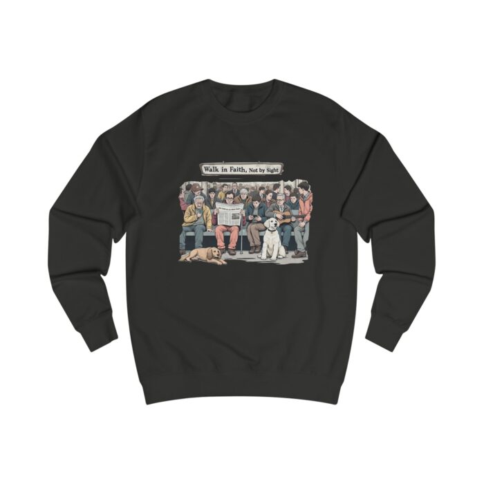 Walk in Faith Unisex Sweatshirt - Image 5