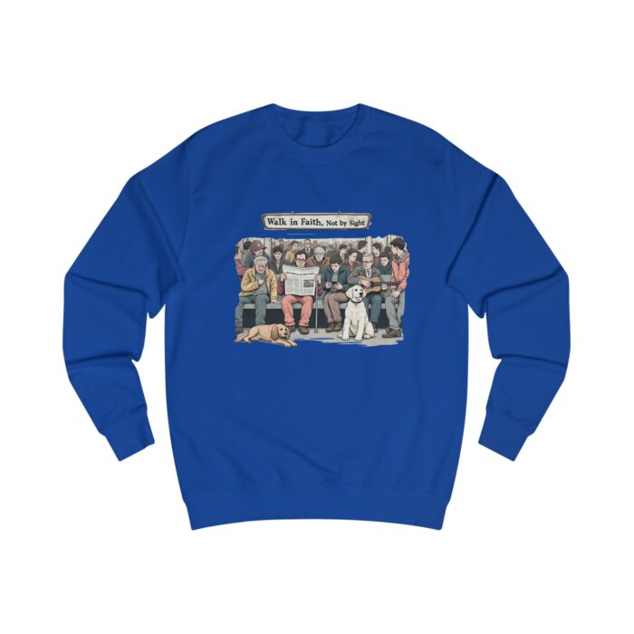 Walk in Faith Unisex Sweatshirt - Image 7