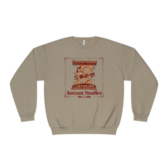 Korean first instant noodle Unisex NuBlend® Crewneck Sweatshirt - Image 5