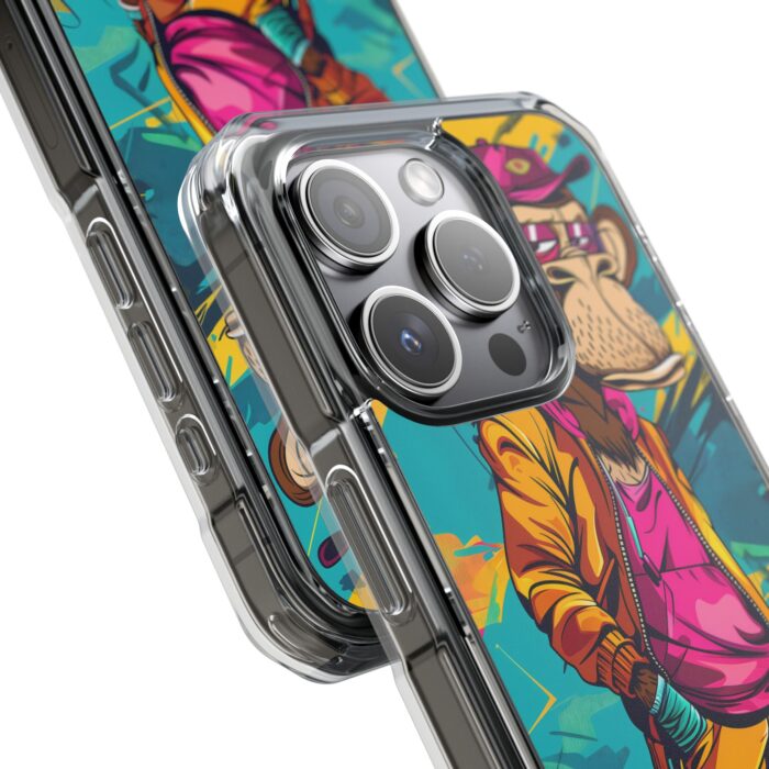 Stylish Ape Magnetic Clear Impact Cases - Image 7