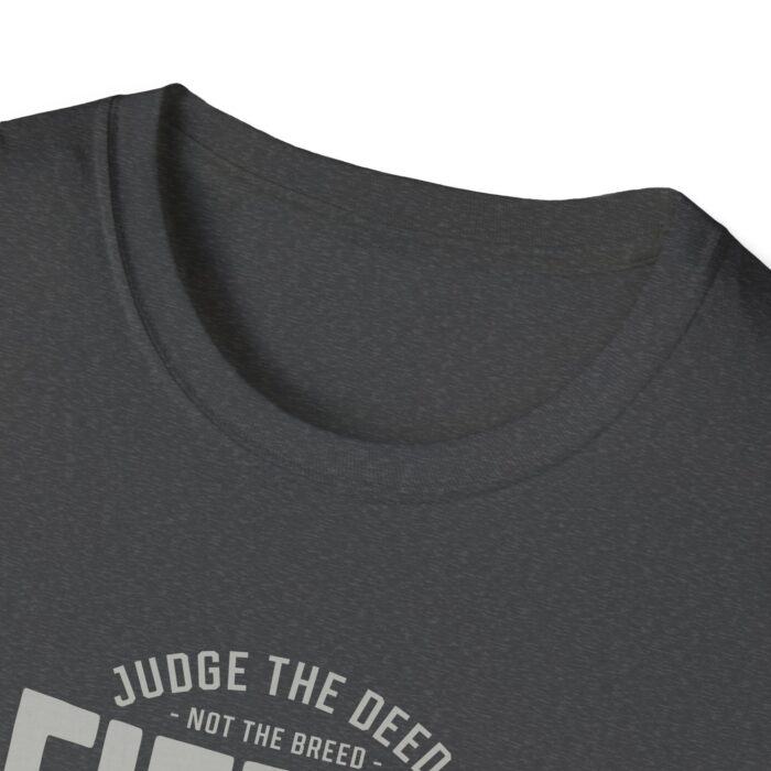 Fierce pitbull heart Unisex Softstyle T-Shirt - Image 11