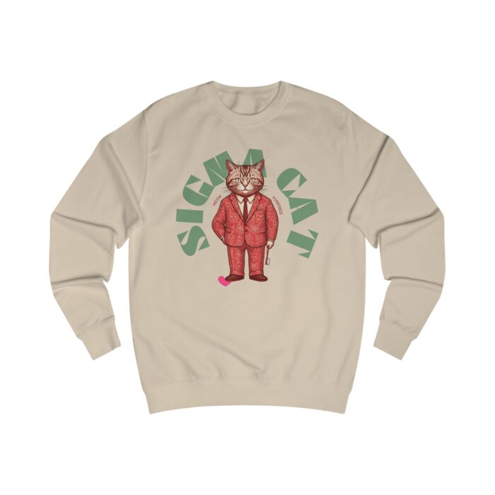 Sigma cat Unisex Sweatshirt - Image 3