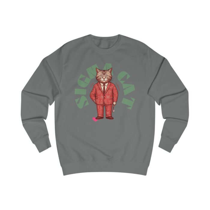Sigma cat Unisex Sweatshirt - Image 9