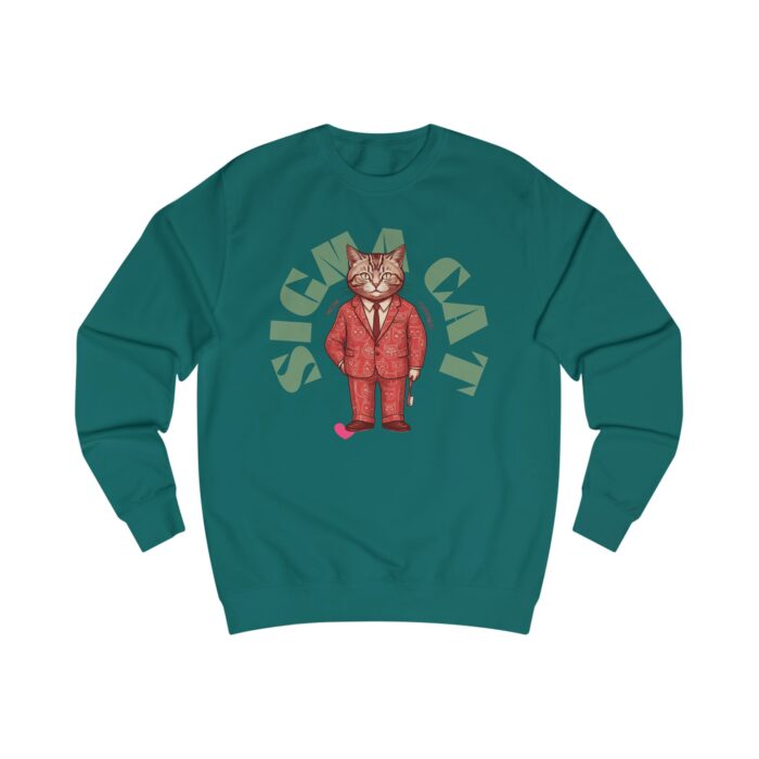 Sigma cat Unisex Sweatshirt - Image 11
