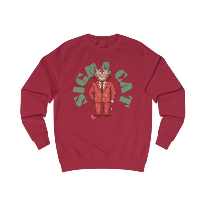 Sigma cat Unisex Sweatshirt - Image 15