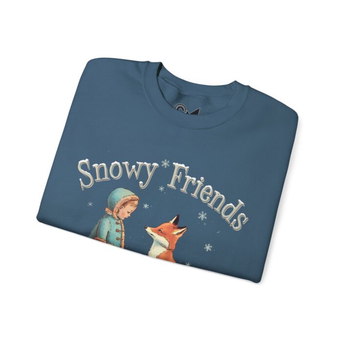 Snowy Friends Unisex Heavy Blend™ Crewneck Sweatshirt - Image 31