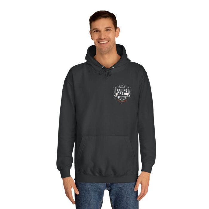 Racing crew Unisex College Hoodie - Image 7