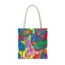 The hillside village in Korea Tote Bag (AOP)